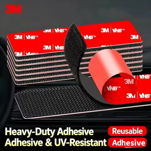 3M 10/20/30/50/100Pair Dual Lock Double Sided Adhesive Tape Hook and Loop Fasteners Strong High Visc