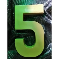 30 INCHES NUMBER STANDEE HARD BOX (ACTUAL PHOTO)