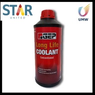 GEP Long Life Red Coolant Concentrated - Suitable For Toyota (1L) CLRD1.0LGEP-A