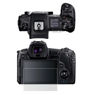 Self-adhesive Tempered Glass Big LCD  + PET Film Top Shoulder Info Small Screen Protector Cover for 