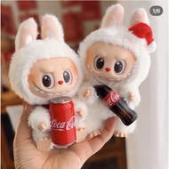 Authentic labubu coke Keychain Check Card Type