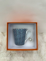 ☕️Hermes Mug maisons Les Cabanes Unused 愛馬仕 花園小屋馬克杯 閒置