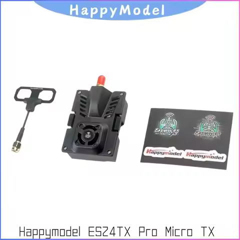 HappyModel ES24TX Pro 1000mW 2.4G ExpressLRS TX Module w/Cooling Fan & RGB LED, Long Range for FPV D