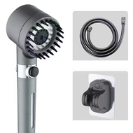 H Light luxury shower spray shower multifunction regulating pressure threespeed massage hand shower