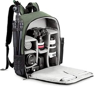 CADeN Camera Backpack Bag with Laptop Compartment 15.6" for DSLR/SLR Mirrorless Camera Waterproof, C