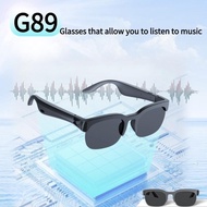 Bluetooth Glasses G89 Pro Cermin Mata Pintar Open-Ear Untuk Lari Basikal Muzik Panggilan