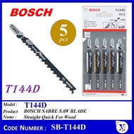T144D BOSCH JIG SAW BLADE - Top Straight Quick For Wood 6-60mm - SB-T144D