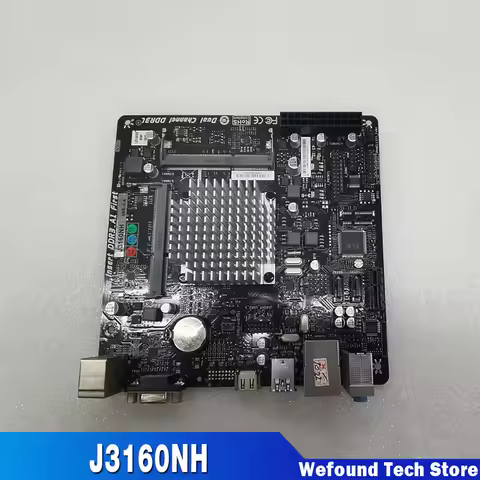 J3160NH Motherboard ITX Mini Integrated Intel Quad-core CPU Low Power Consumption