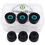 misodiko FT4S Upgraded Memory Foam Earbuds Ear Tips Replacement for WF- 1000XM5/ C510/ C710N LinkBud