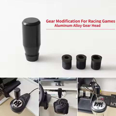 Gear Shift Knob simracing game Shifter Head Replacement For Thrustmaster TH8A TH8S Logitech G27 G29