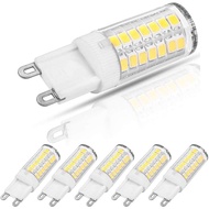 G9 led Light Bulb,5w Replacement for 40w Halogen G9 Bulb, Daylight 6000k,G9 Corn Crystal Light for l