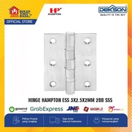 SUS 304 HINGE HAMPTON ESS 3X2.5X2MM 2BB SSS