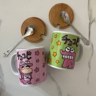 勁抵 情侶💑 蠟筆小新 杯 一對 Pokemon