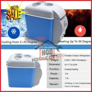❄High Quality 7.5L Refrigerator Mini Fridge Cooler &amp; Warmer 12V Peti Ais dan Peti Sejuk Canel Travel