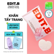 Bông Tẩy Trang Đa Năng EDIT.B Joyfull Heart 30 Miếng