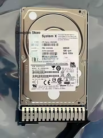 For 00WG686 00WG685 300G 10K 12Gb SAS 2.5-inch hard disk X3650M5 X6