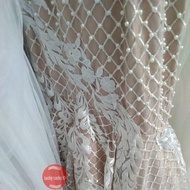 Gaun Wedding/Baju pengantin Mermaid Jubah Long Preloved 1 kali