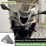 For Kawasaki ninja ZX-6R zx6r ZX6R ZX-6R 2024 2025 2026 Motorcycle Windscreen Windshield Wind Deflec