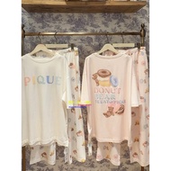 Gelato Pique Summer Modal Bear-Themed Couple Pajama Set