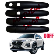 Door Handle Cover Fronx 2025 2026 2027 Black Matte/ Handle Protector Fronx Black Dove