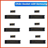 Socket pin on samsung a20 main