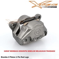 BREMBO 2P1P 2 PISTON 1 PIN UNIVERSAL CALIPER BREMBO ITALYOriginal Original AND TRUSTED