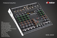 600-MX MIXER 6 CHANNEL DBVOICE ORIGINAL / MIXER 6 CHANNEL / 600MX DBVOICE / 600 MX DBVOICE
