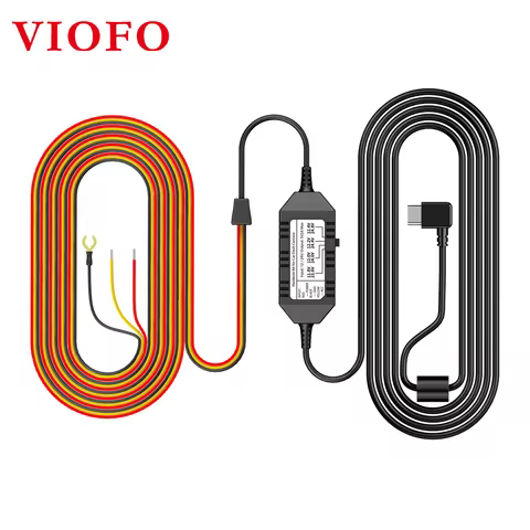 VIOFO Type-C HK4 ACC Hardwire Cable For A119MINI2/A229 Plus/A229 Pro/A229 Ultra/A329/T130/WM1 Dash C
