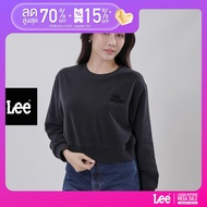 LEE เสื้อสเวตเชิ้ตผู้หญิง คอลเลคชั่น Denim Obsession รุ่น LE F525WPULN10