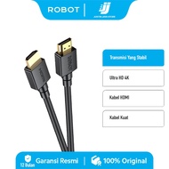 ROBOT HDMI 2.0 Cable High Definition No Delay 3D 4K*2K HDTV LCD Projector 1M 1.5M 2M 3M 5M / RFH01 R
