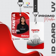 NEW Teman Print Cetak ID Card Panitia 17 Agustus 2 Sisi Name Tag Panitia 17 Agustusan