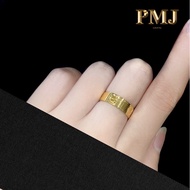 Perai Mega 916｜22K Gold Ring Budget Cartier Solid 916 Emas CinCin Budget Padu