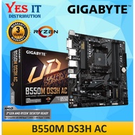 GIGABYTE B550M DS3H AC R2 mATX AM4 MOTHERBOARD + AMD Ryzen™ 5000 Series  Processor