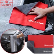 Toyota Alphard Microfiber Car Wash Towel Suede Leather Cleaning Cloth Absorbent Towel For 40 30 20 A