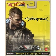HOT WHEELS PREMIUM CYBERPANK 2077 PORSCHE 911 TURBO 930 SNI ORIGINAL MATTEL