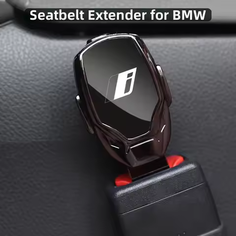 Metal Car Seat Belt Clip Extension Plug Seatbelt Extender Accessories for BMW i Z Series i3 i01 i01N