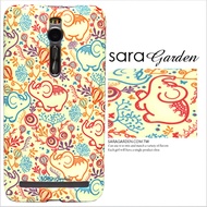 【Sara Garden】客製化 手機殼 ASUS 華碩 ZenFone Max (M2) 南洋 碎花 大象 保護殼 硬殼