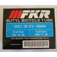 FKR 20x1.35 AV 48mm Bicycle Tube