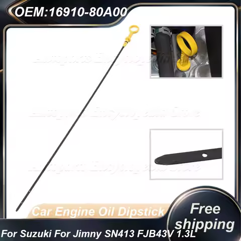 Car Engine Oil Dipstick For Suzuki For Jimny SN413 FJB43V 1.3L 4 Cyl MP M13A 16V DOHC N/Turbo 56cm 1