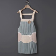 2025 Apron Household Kitchen Waterproof Workproof Catering Cooking Waist Young 9.9