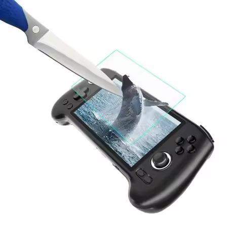 For Anbernic RG556 Game Console 9H HD Protective Tempered Glass Film Anti-Glare Anti-fall Screen Pro