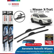 Bosch Aerotwin Retrofit U Hook Wiper Set for Nissan XTrail T32 (26"/16")