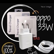 charger Oppo 33watt Reno 8 Super Vooc Type C  Ori 100%