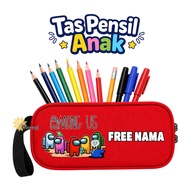 Among Us 2 Children's Pencil Case, Kindergarten,/, Elementary School Children's Pencil Case, Free Na