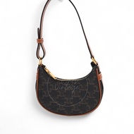 中古 Celine 賽琳 思琳 Mini  小型 AVA 凱旋門帆布與小牛皮 手袋