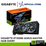 GIGABYTE GeForce RTX 5080 AORUS MASTER OC 16GB GDDR7 GRAPHICS CARD ( GV-N5080AORUS M-16GD )