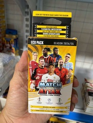 [ 1x Eco pack ] Match Attax Champions League Mùa 2024/25 24/25( 36 Thẻ )