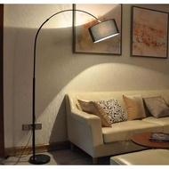 Nordic Floor Stand Lamp Deco Lamp Fishing Lamp for Living Hall Bedroom Office Café Lampu Perhiasan (