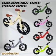 CANDY BALANCING BIKE NYLON FRAME 12'' FOR KIDS 2-6 YEARS OLD/ BASIKAL KAKI TOLAK UNTUK UMUR 2-6 TAHU