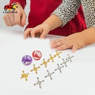 LAHOMIA Jacks Game with Ball Fun Board Games for Kids for Family Game Night Stocking Stuffers Easter